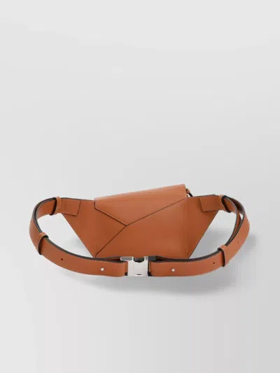 Loewe Puzzle Edge Mini Bag In Brown