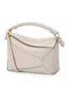 Loewe Puzzle Edge Mini Bag In Grenade Leather In Nude