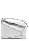 Loewe Puzzle Edge Mini Metallic Leather Cross-body Bag