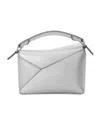 Loewe Puzzle Edge Mini Shoulder Bag In Gray