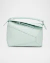 Loewe Puzzle Edge Mini Top-handle Bag In Calfskin Leather