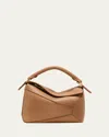 Loewe Mini Puzzle Edge Lemurs Bag In Brown