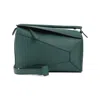Loewe Puzzle Edge New Large Evergreen Calfskin Shoulder Bag