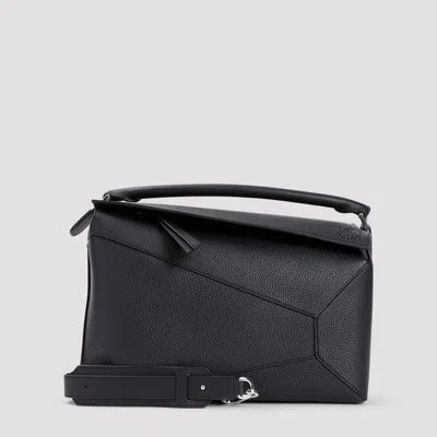 Loewe Puzzle Edge New Large Shoulder Bag In Brown