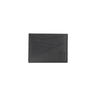 Loewe Puzzle Edge Plain Cardholder Men In Black