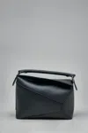 Loewe Puzzle Edge Small Bag In Black