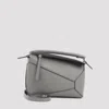 Loewe Geometric Origami-inspired Structured Handbag In Gray