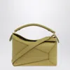Loewe Puzzle Edge Small Bag Light Moss Women In Brown
