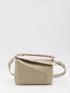 Loewe Small Puzzle Edge Tote Bag In Neutral