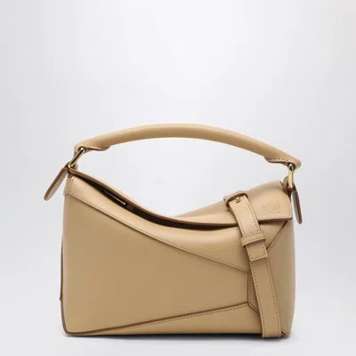 Loewe Puzzle Edge Small Bag Silk Beige