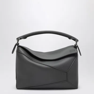 Loewe Puzzle Edge Small Bag Slate In Gray