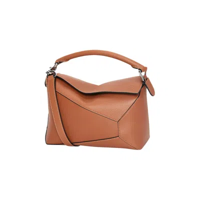Pre-owned Loewe Puzzle Edge Small Bag 'tan' | Women's Size Onesize In Brown