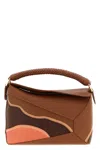 Loewe 'puzzle Edge' Small Handbag In Brown