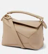 LOEWE PUZZLE EDGE SMALL LEATHER SHOULDER BAG