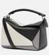 Loewe Puzzle Edge Small Leather Shoulder Bag In Multi