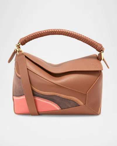 Loewe Puzzle Edge Small Top-handle Bag In Nappa Leather