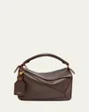 Loewe Puzzle Elevated Small Top-handle Bag In Leather