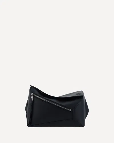 Loewe Puzzle Fanny Pack In Black
