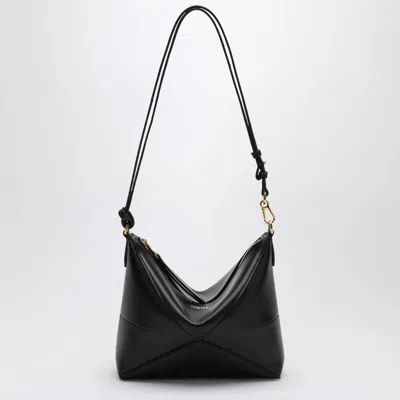 Loewe Puzzle Fold Pouch In Shiny Nappa Leather Skin For Woman In Black