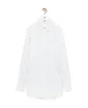 Loewe Puzzle Fold Cotton Shirt In White