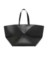 Loewe Puzzle Fold Folding Todd Bag In Black
