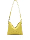 Loewe Puzzle Fold Geometric-zip Shoulder Bag In Yellow