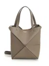 Loewe Puzzle Fold Handbags Brown