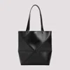 Loewe Puzzle Fold Medium Tote Women In Black