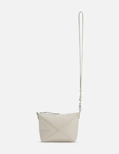 Loewe Puzzle Fold Pouch In White
