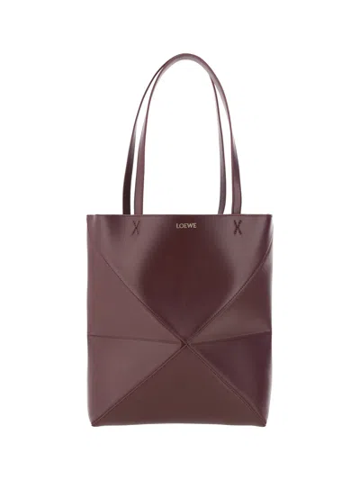 Loewe Women's Mini Puzzle Fold Bag Dark Burgundy | A657v25x01le