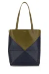 Loewe Puzzle Fold Tote Bicolour M-tu Nd  Female