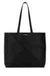 Loewe Puzzle Fold Tote Horizontal L In Black