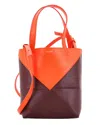 Loewe Puzzle Fold Tote Mini (authentic Pre-loved) In Multi