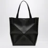Loewe Puzzle Fold Xl Leather Tote In Black