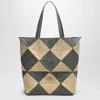 Loewe Puzzle Fold Diamond Xl Tote In Raffia