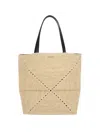 Loewe 'puzzle Fold Xl' Tote Bag In Beige