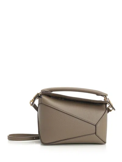 Loewe Puzzle Handbags Brown