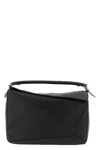 Loewe 'puzzle' Large Shoulder Bag In Black
