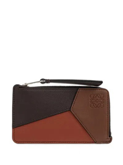 Loewe Puzzle Leather Cardholder In White