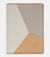 Loewe Puzzle Leather Wallet In Neutral