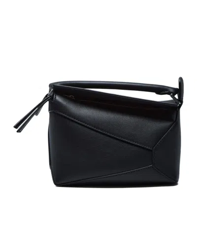 Loewe Puzzle Mini Bag In Black