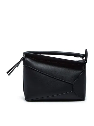 Loewe Puzzle Mini Bag In Black