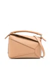 Loewe Puzzle Mini Bag In Brown