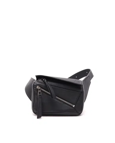 Loewe Puzzle Mini Belt Bag In Pink