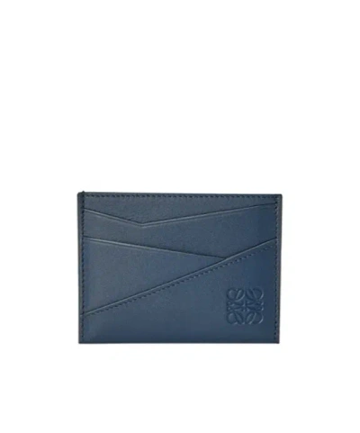 Loewe Puzzle Plain Cardholder In Classic Calfskin