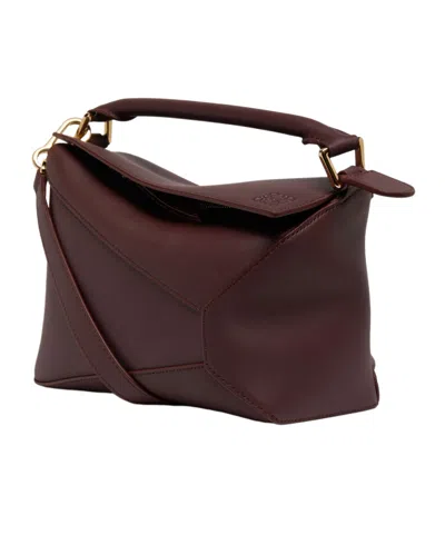 Loewe Puzzle Puzzle Shoulder Bag In Black