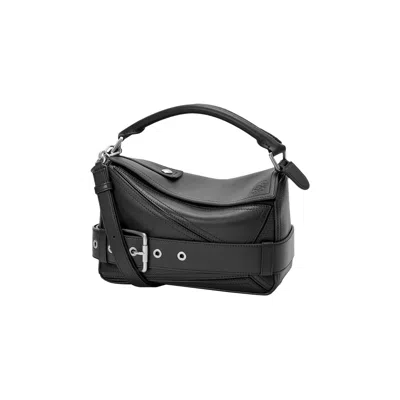Pre-owned Loewe Puzzle S Biker 'black' | Women's Size Onesize