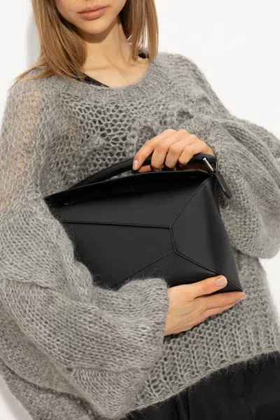 Loewe ‘puzzle' Shoulder Bag In Black