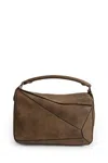 Loewe Puzzle Small Bag Handbags Brown In Brown