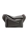 Loewe Small Leather Puzzle Belt Bag In Gray